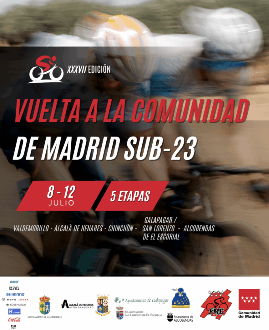 Cartel Vuelta Comunidad de Madrid sub-23