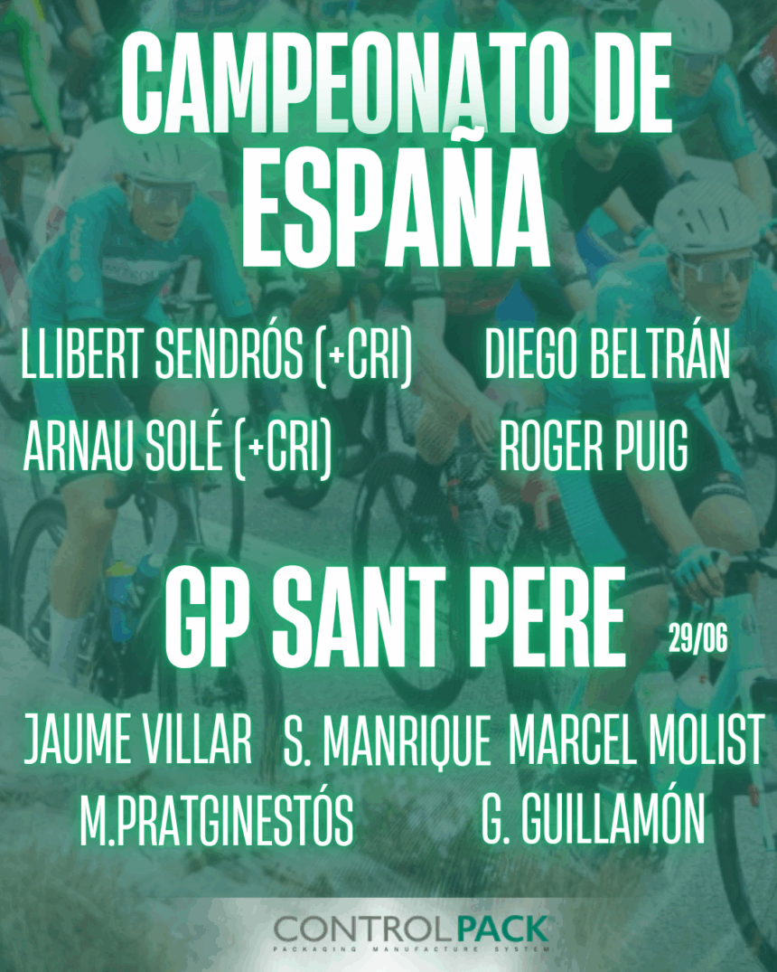 Controlpack Campeonato de España y el GP Sant Pere