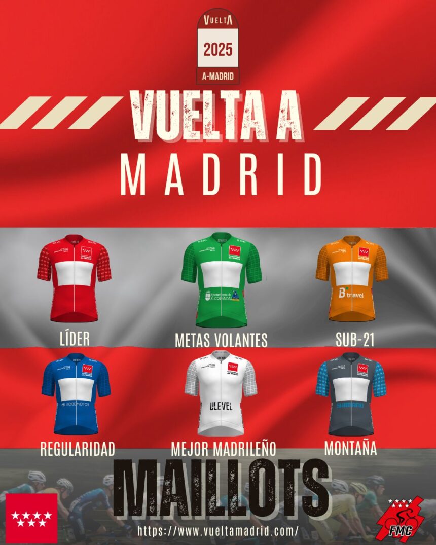 Maillots de Líder Vuelta Madrid sub-23