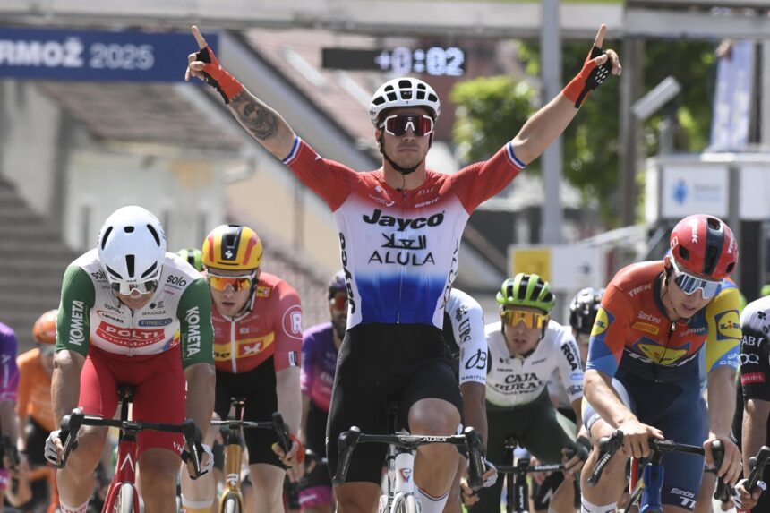 El Pelotón Manuel Peñalver (Polti VisitMalta), quinto al esprint en Eslovenia Manuel Peñalver Team Polti VisitMalta Tour of Slovenia