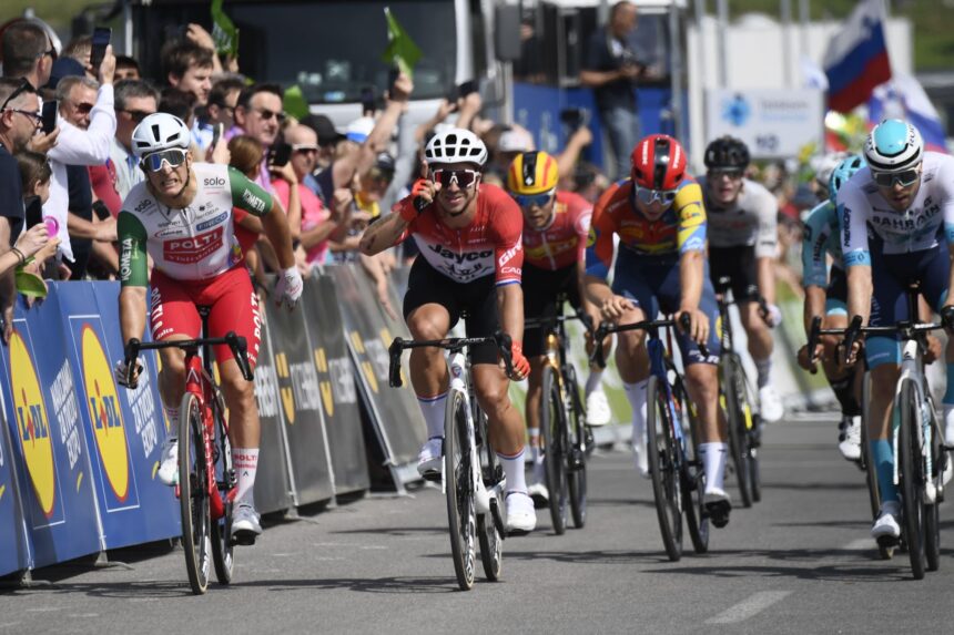 Manuel Peñalver Team Polti VisitMalta Tour of Slovenia