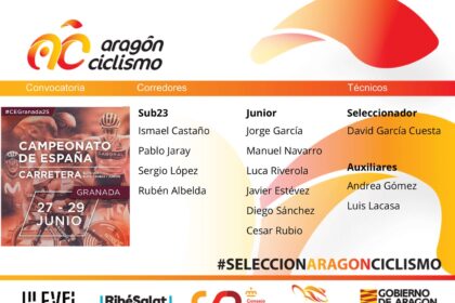 Selección Aragón Campeonato España Granada