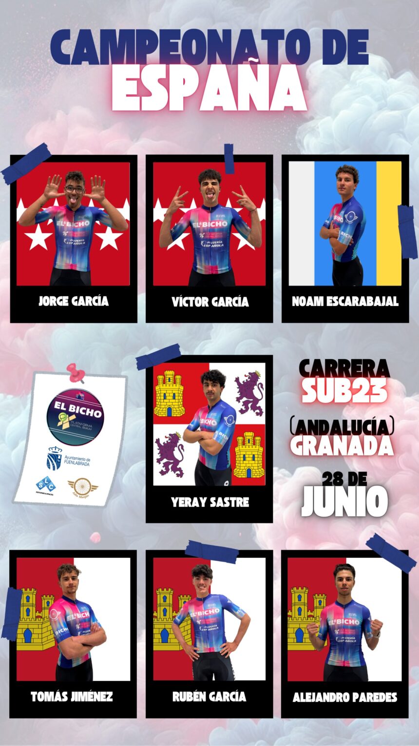 El Pelotón Colección de convocados en el Bicho - Plataforma Central Iberum para el Campeonato de España Colección de convocados en el Bicho - Plataforma Central Iberum para el Campeonato de España