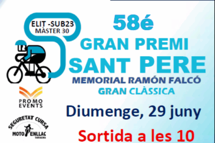 Cartel del 58º GP Sant Pere de Perafort