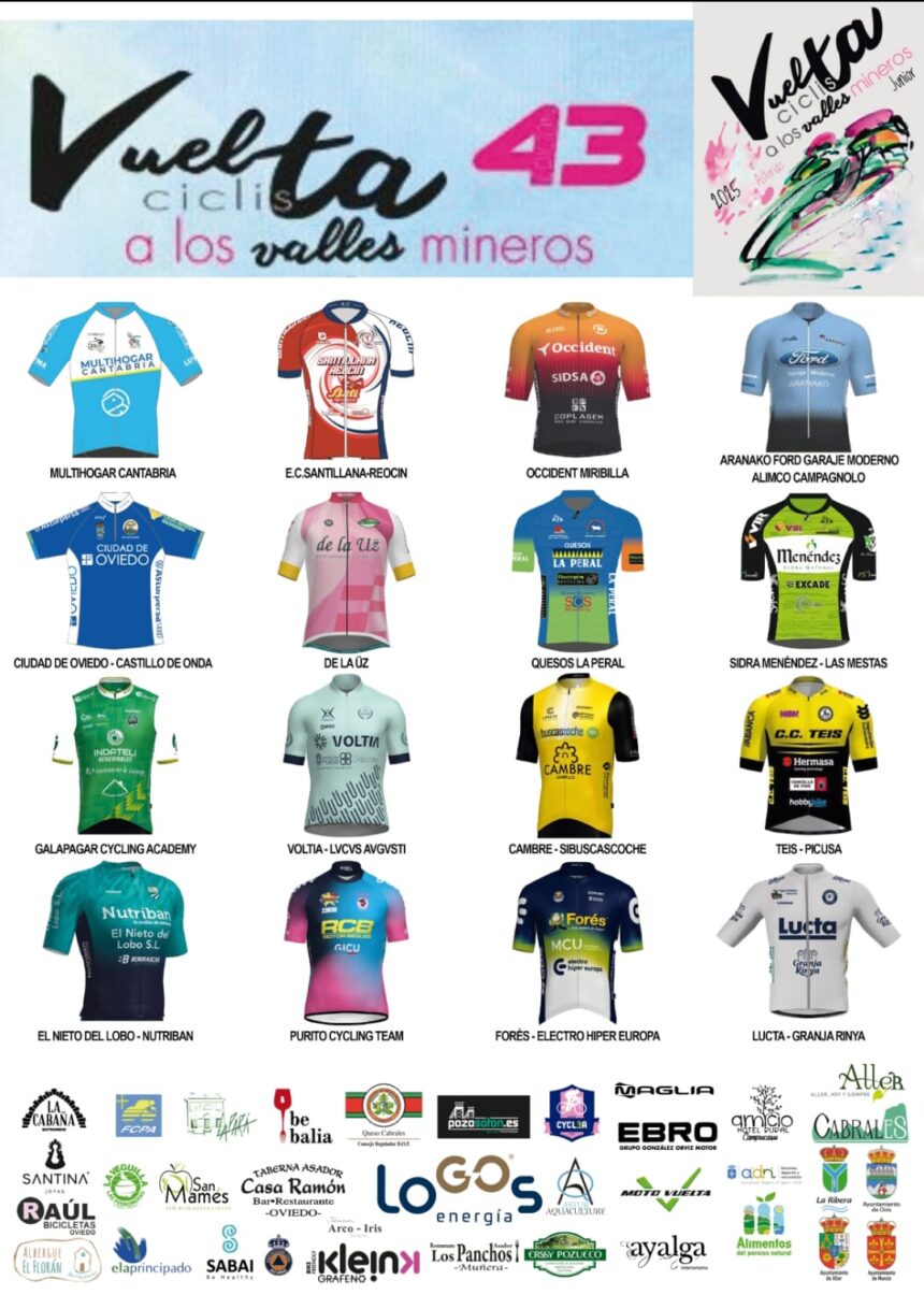 El Pelotón La Vuelta Ciclista a los Valles Mineros recibe a las mejores promesas del ciclismo júnior nacional La Vuelta Ciclista a los Valles Mineros recibe a las mejores promesas del ciclismo júnior nacional