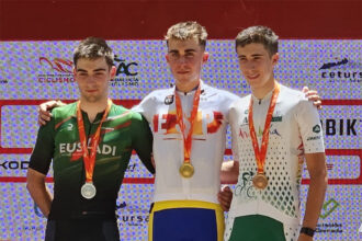 Campeonato de España junior pódium