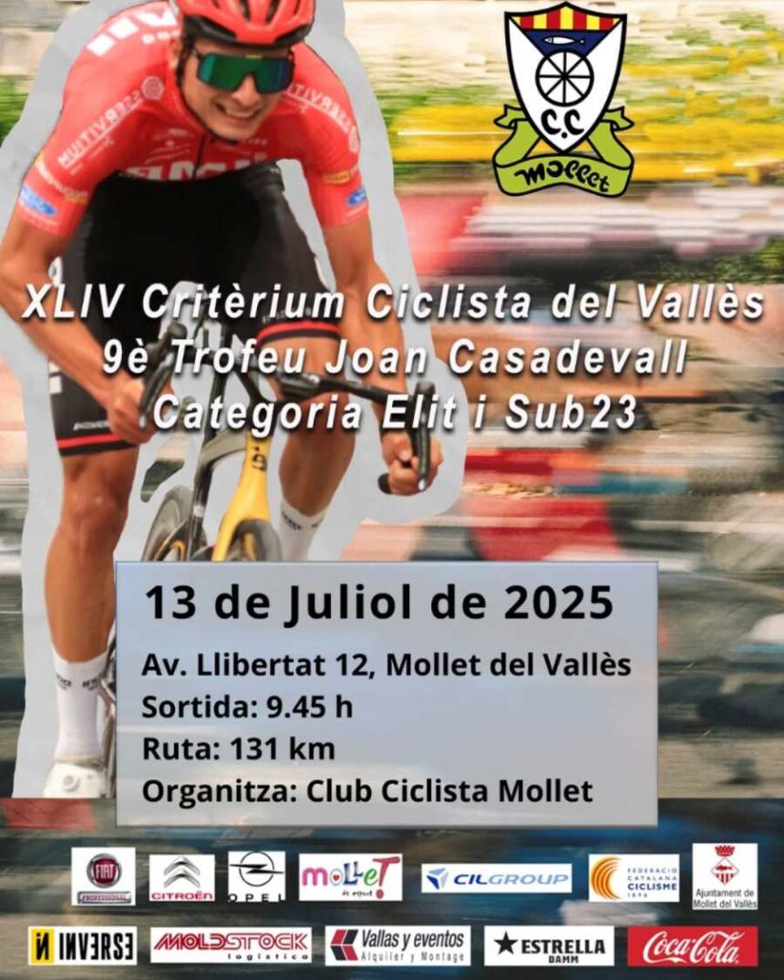 Cartel del 44º Criterium del Vallès - Grans Clàssiques 2025