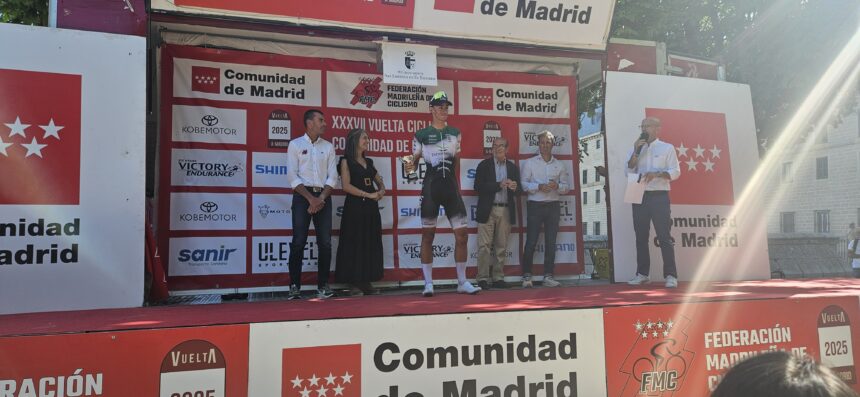 El Pelotón Adrián Benito (Extremadura Pebetero) gana la etapa reina y hace pódium final en la Vuelta a la Comunidad de Madrid sub-23 Adrián Benito Extremadura Pebetero Vuelta a Madrid sub-23
