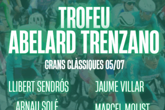 El Pelotón El Controlpack acude con ambición al Trofeu Abelard Trenzano