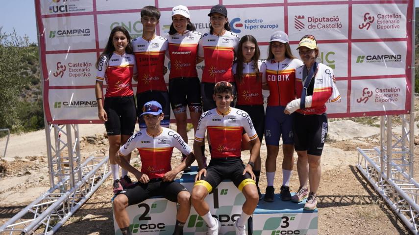 El Pelotón Alberto Barroso y Nuria Bosch se proclaman vencedores de la Copa de España XCO Cofidis 2025 Copa de España XCO Cervera del Maestre