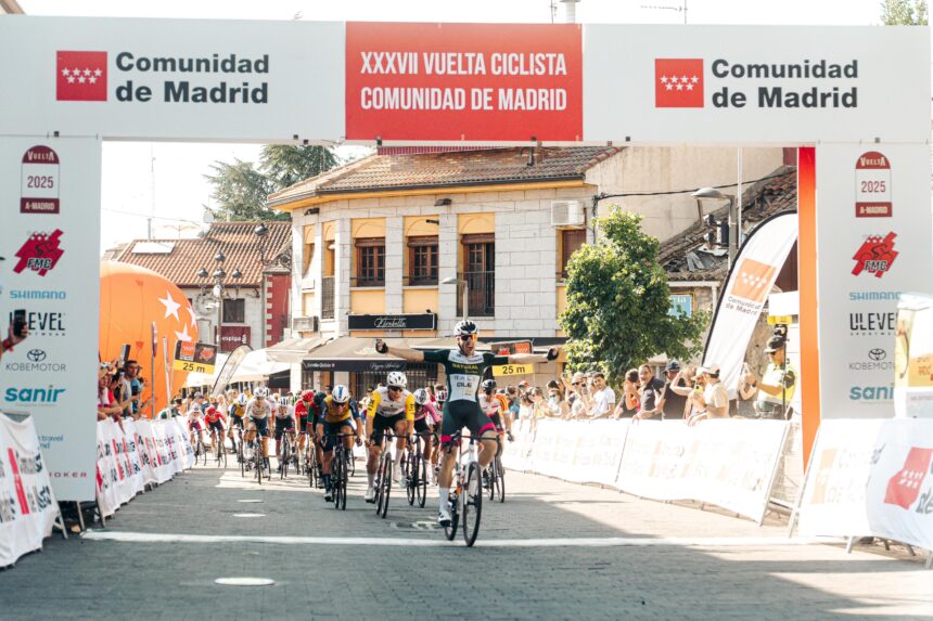 El Pelotón Diego Gutiérrez (Natural Greatness RALI ALÉ) es el primer líder de la Vuelta a Madrid tras su victoria en Valdemorillo Diego Gutiérrez Natural Greatness RALI ALÉ Vuelta a Madrid