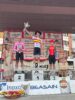 El Pelotón José María Martín (Extremadura Pebetero) estrena su maillot de Campeón de España élite en la Loinaz Proba