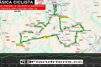Mapa Recorrido GP Toledo Flandriens