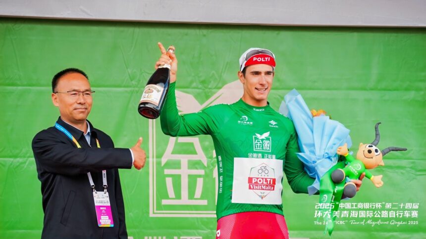 El Pelotón Manuel Peñalver (Polti VisitMalta) roza el triunfo en la tercera etapa de Qinghai Manuel Peñalver Polti VisitMalta Qinghai