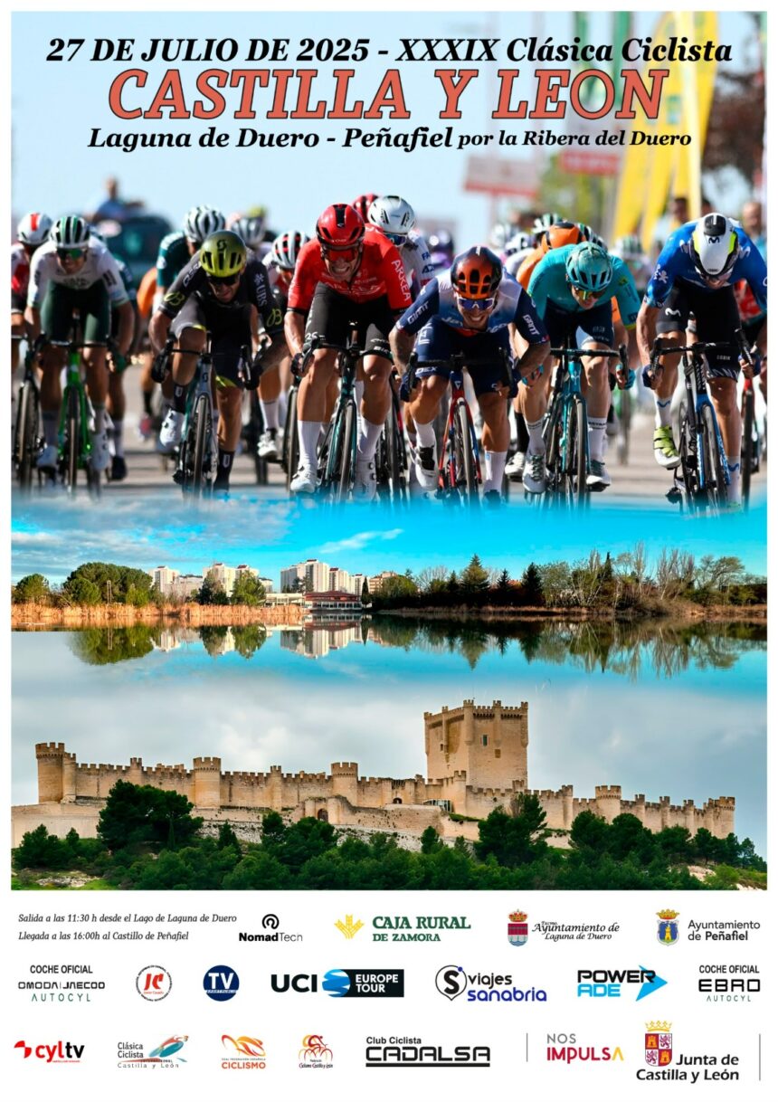 Más de 200 km, equipos World Team y tres continentes: la Clásica Castilla y León da el pistoletazo de salida el 27 de julio