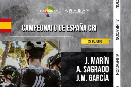 El Pelotón El Illes Balears - Arabay, listo para el Campeonato de España de Contrarreloj