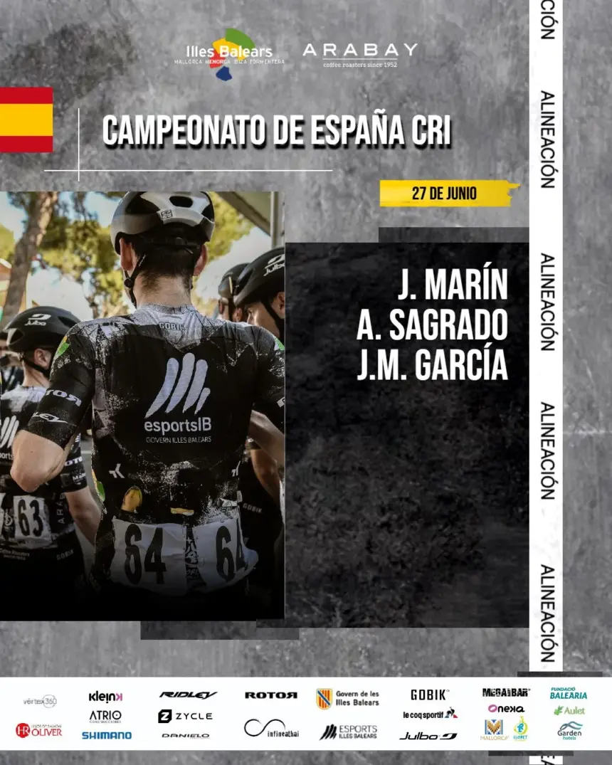 El Illes Balears - Arabay, listo para el Campeonato de España de Contrarreloj