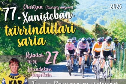 Cartel de la prueba de Oiartzun - Torneo Lehendakari 2025
