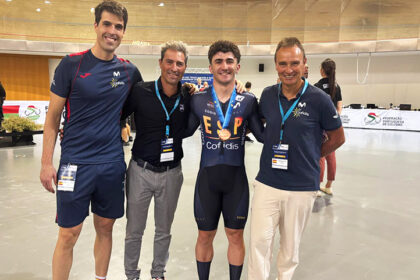 Esteban Sánchez Kilometro Contrarreloj Cto Eurpa Pista
