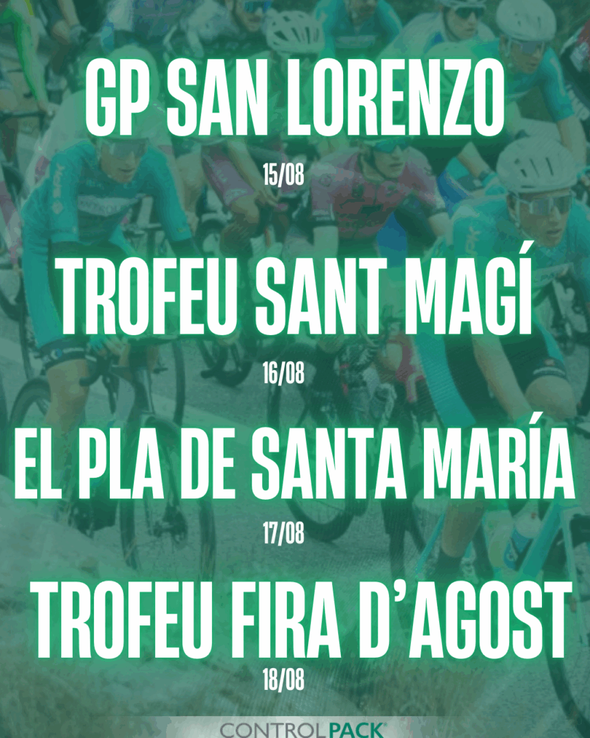 El Pelotón Competición en cuatro frentes para el Controlpack Competición en cuatro frentes para el Controlpack