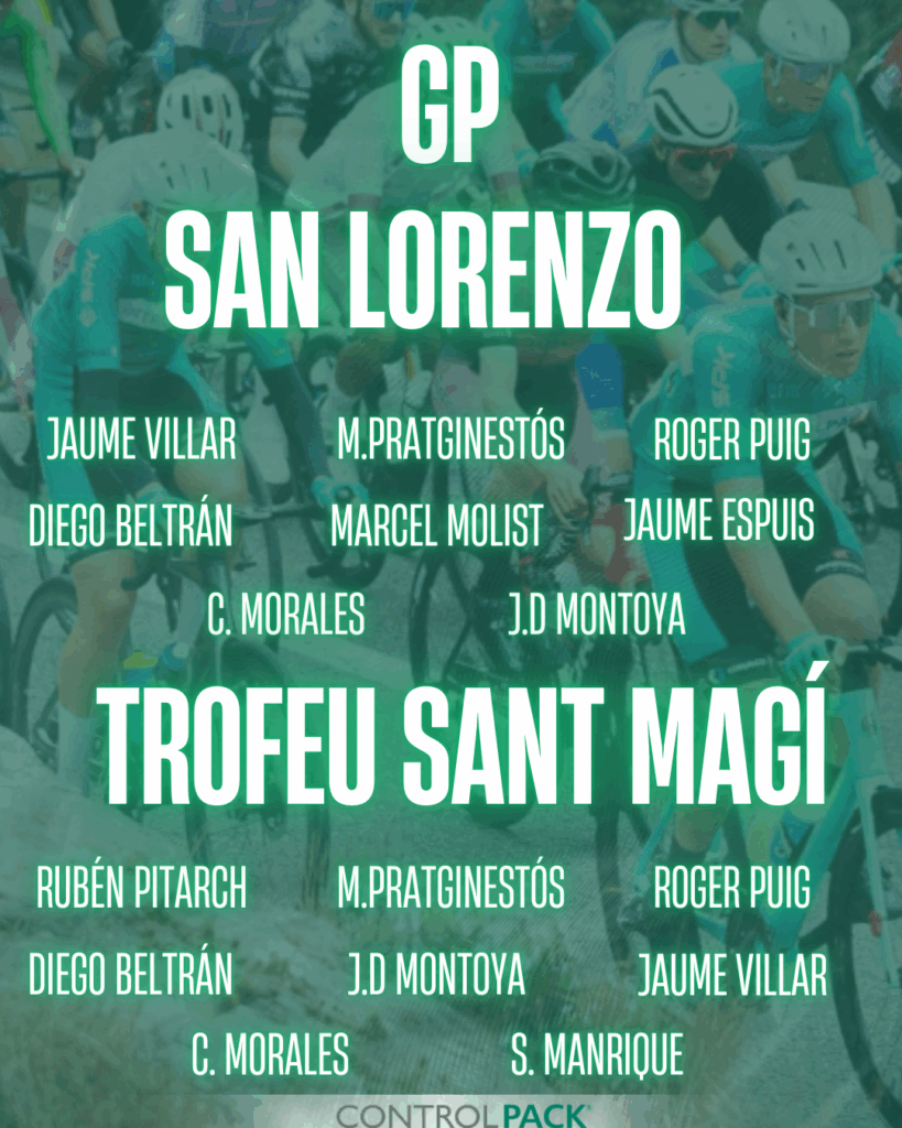 El Pelotón Competición en cuatro frentes para el Controlpack El Pelotón Competición en cuatro frentes para el Controlpack