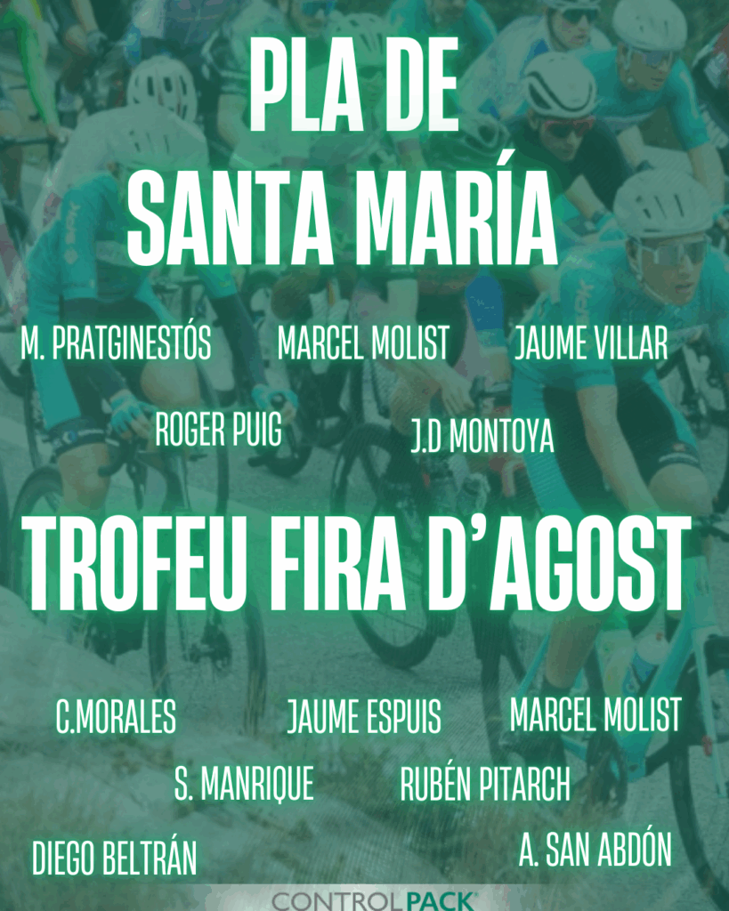 El Pelotón Competición en cuatro frentes para el Controlpack El Pelotón Competición en cuatro frentes para el Controlpack