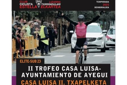 Cartel del II Trofeo Casa Luisa-Ayto de Ayegui 2025