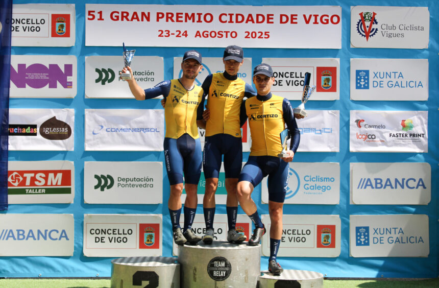 El Pelotón El Cortizo domina el GP Cidade de Vigo Equipo Cortizo GP Cidade de Vigo