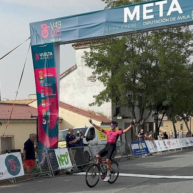 Fabrizio Crozzolo Technosylva Maglia Rower Bembibre Vuelta Ávila
