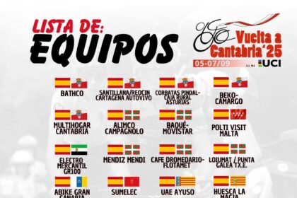 Vuelta a Cantabria equipos