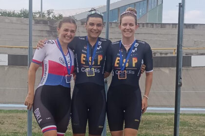 Izzy Escalera Eva Anguela GP Slovak Cycling Federation