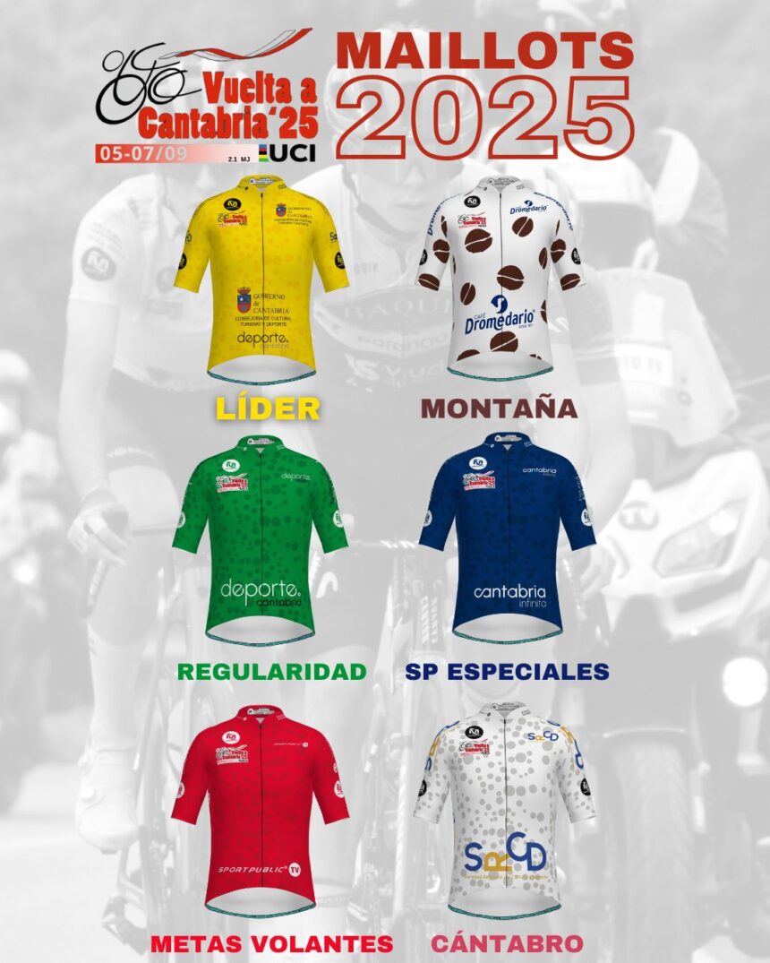 Maillots Vuelta a Cantabria Junior UCI