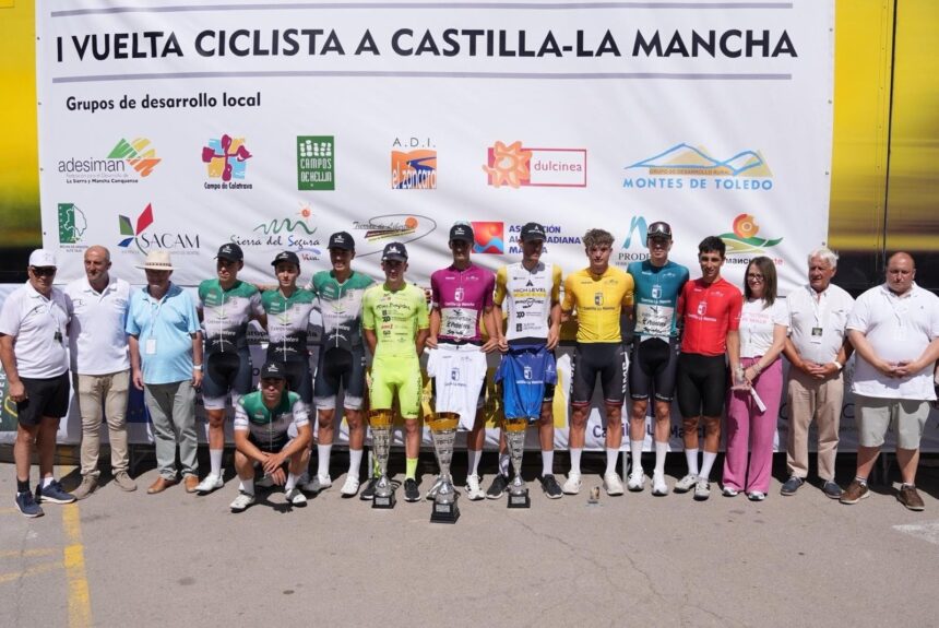Pódium Vuelta CLM etapa 5