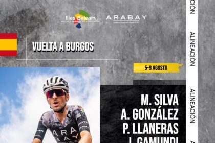El Illes Balears - Arabay, listo para darlo todo en la prestigiosa Vuelta a Burgos 2025