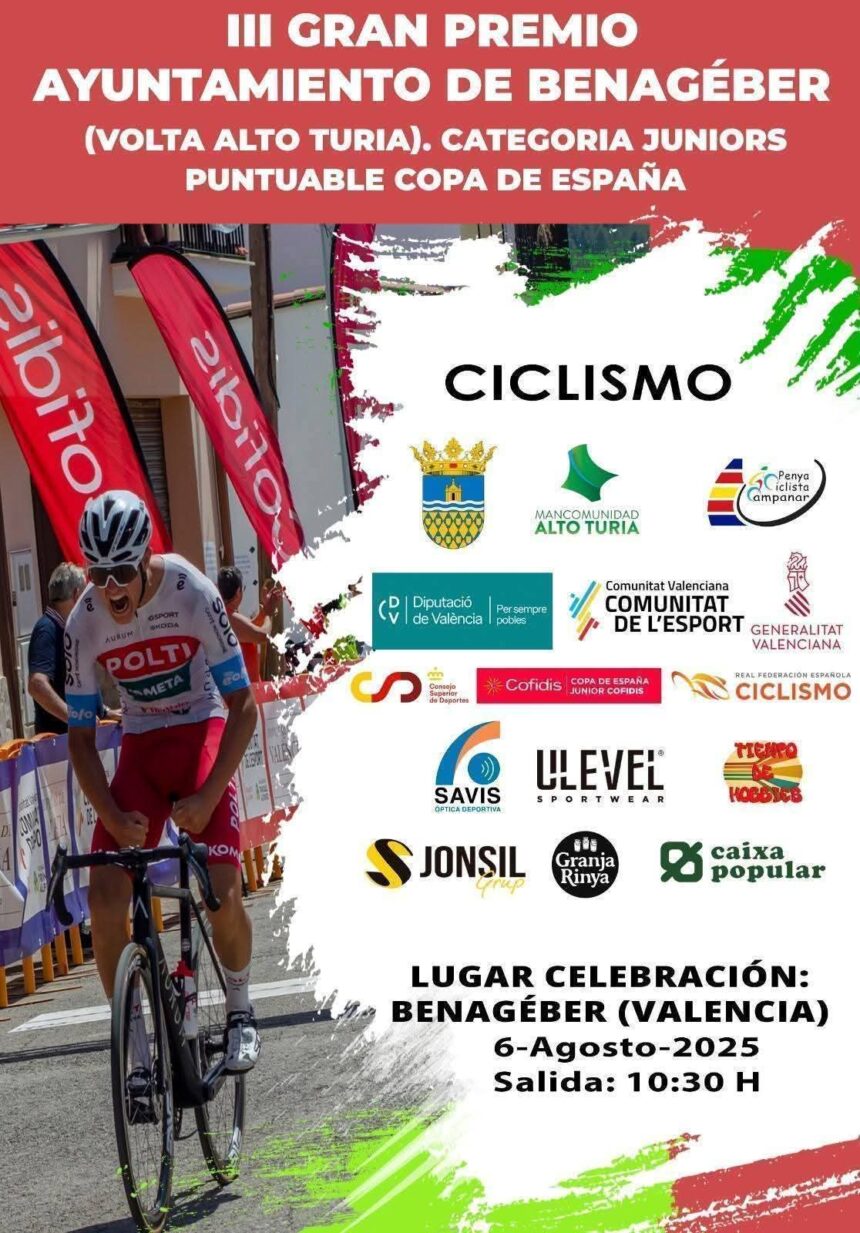 El Pelotón PREVIA | La Copa de España Junior se decide en el GP Ayuntamiento de Benagéber Gran Premio Ayuntamiento de Benagéber