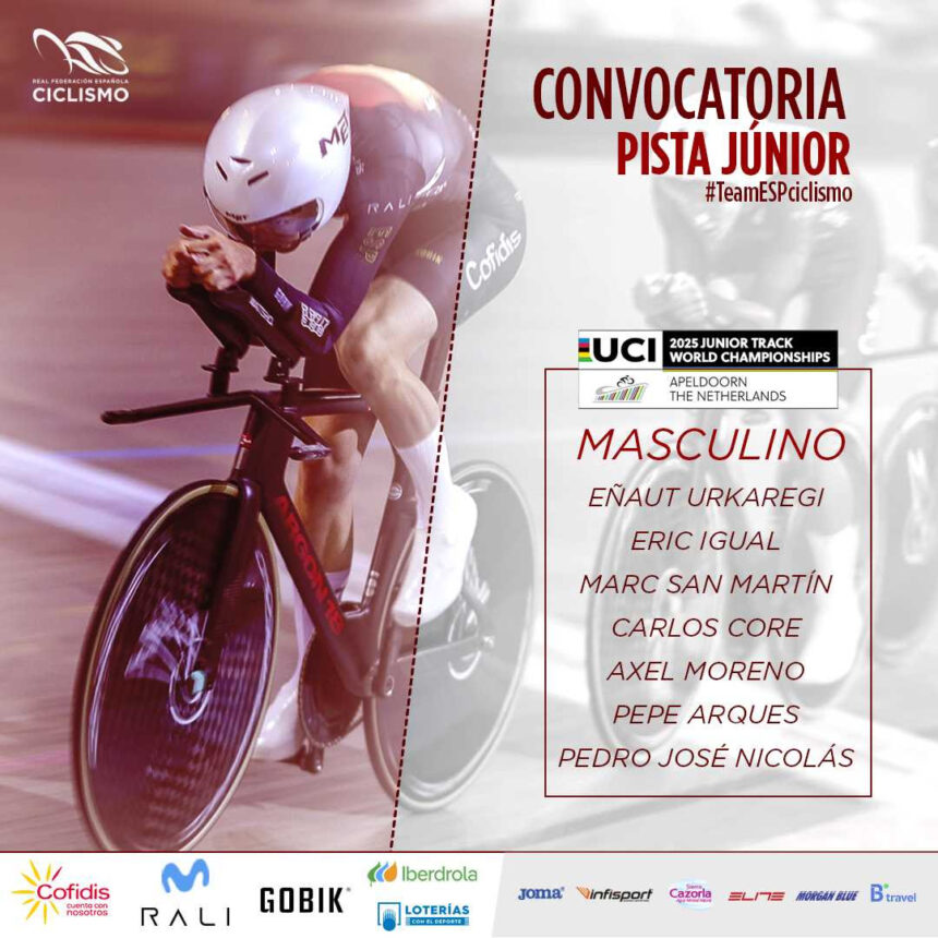 RFEC Pista Campeonato del Mundo júnior de Appeldorn