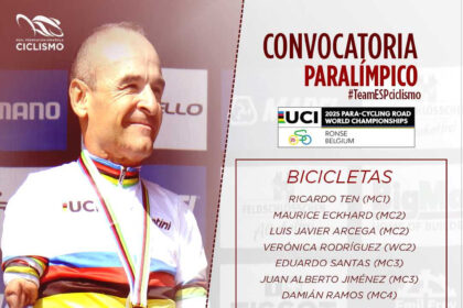 Convocatoria RFEC Campeonato del Mundo Paralímpico
