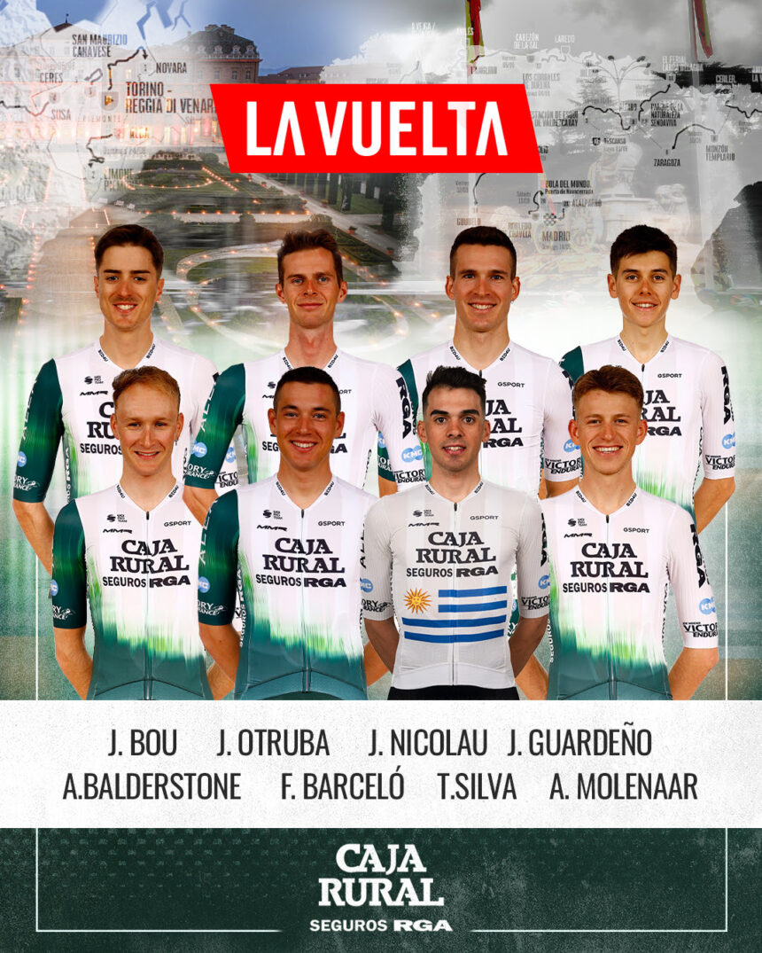 El Pelotón Caja Rural-Seguros RGA revela su ocho para 80ª edición de La Vuelta Caja Rural Seguros RGA La Vuelta