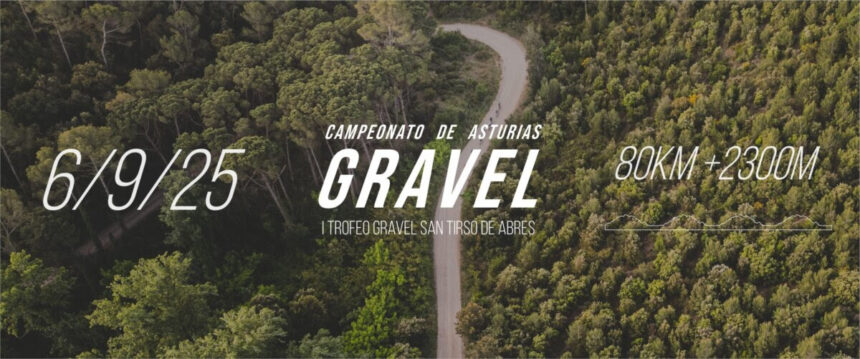 El Pelotón San Tirso de Abres acogerá el Campeonato de Gravel de Asturias Campeonato de Asturias Gravel