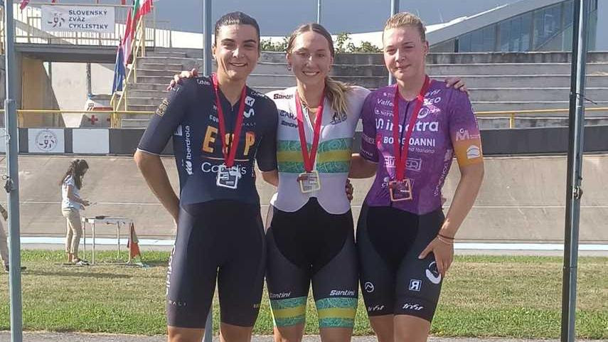 El Pelotón Gran actuación de Eva Anguela en GP Presov Eva Anguela GP Presov