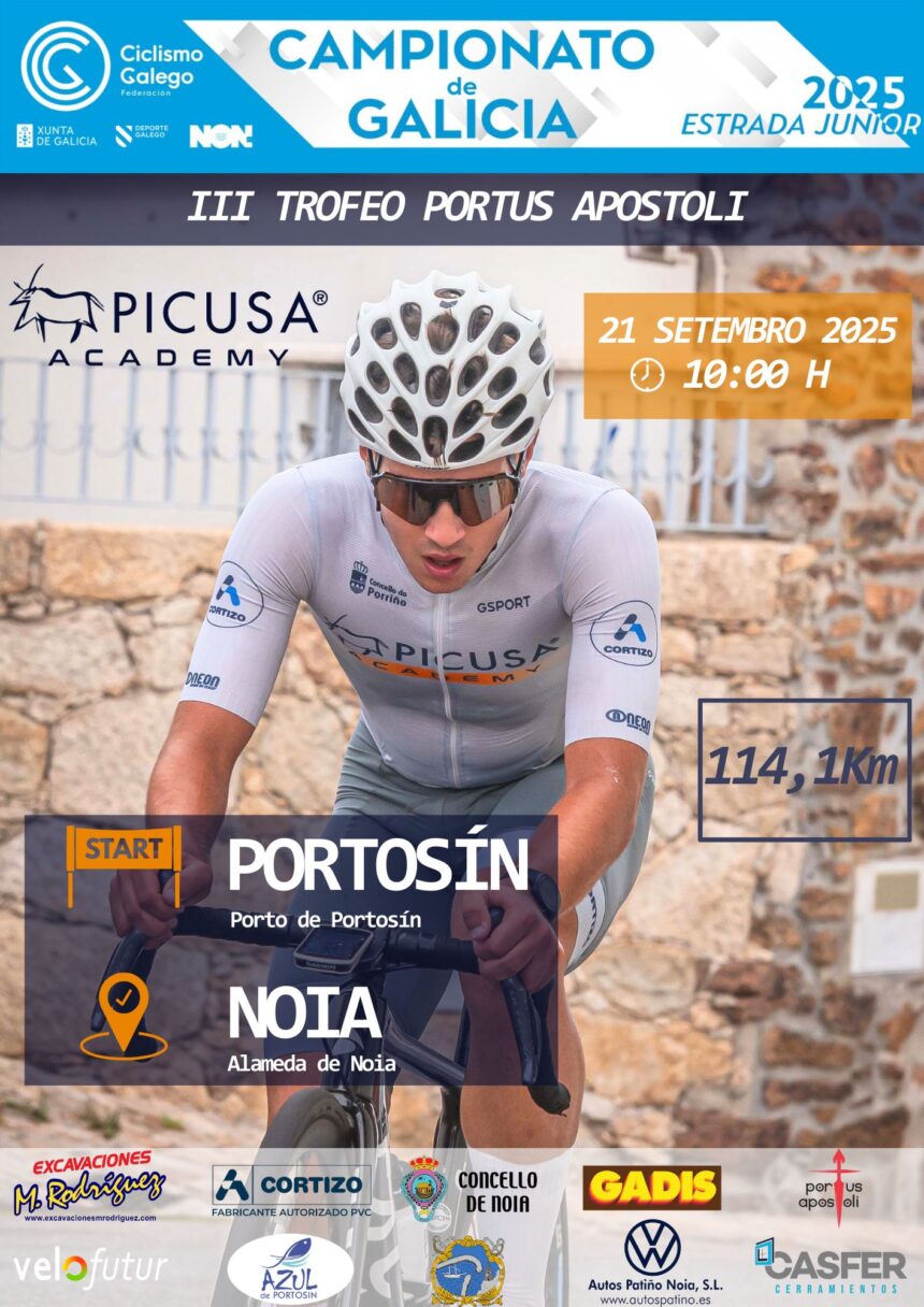 Cartel Campeonato de Galicia Junior