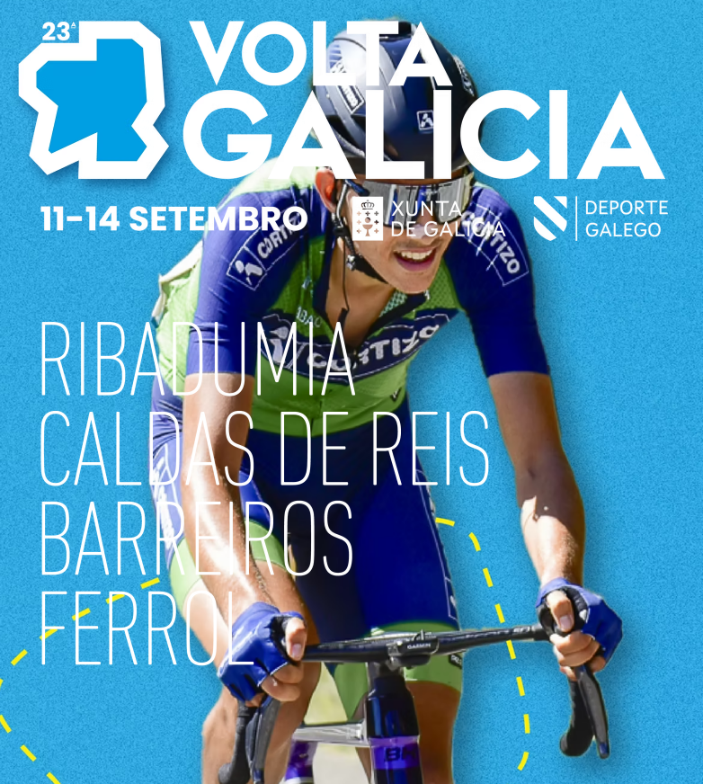 El Pelotón PREVIA | La Volta a Galicia promete espectáculo en la recta final de la temporada Cartel Volta a Galicia