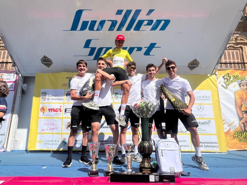 El Pelotón Gari Ugarte gana la Vuelta a Salamanca y culmina la temporada del Euskadi Fundazioa Gari Ugarte Euskadi Fundazioa Vuelta a Salamanca