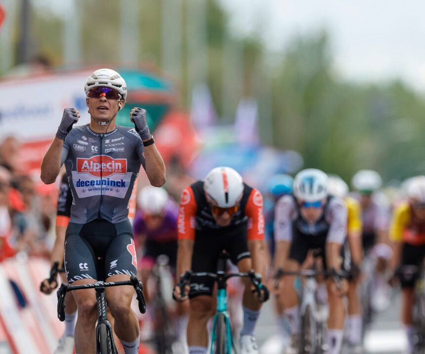 El Pelotón Philipsen no falla y suma tres victorias en La Vuelta Jasper Philipsen Alpecin Deceuninck La Vuelta