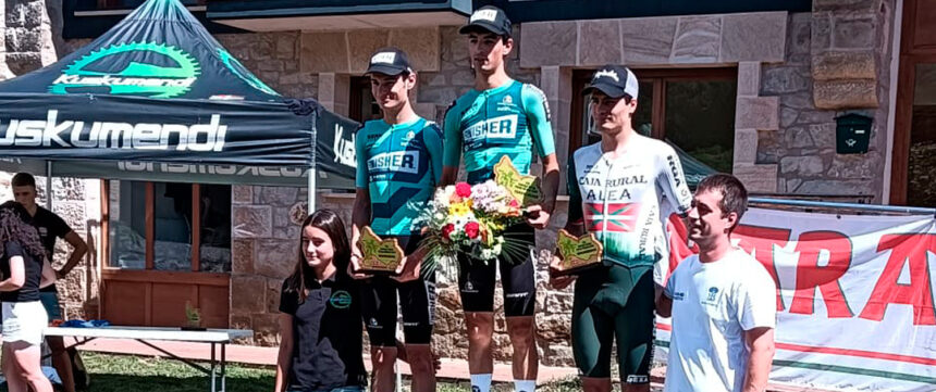 El Pelotón Doblete del Equipo Finisher en Baranbio Victoria-Unai