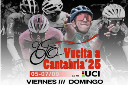 Cartel Vuelta a Cantabria Junior UCI