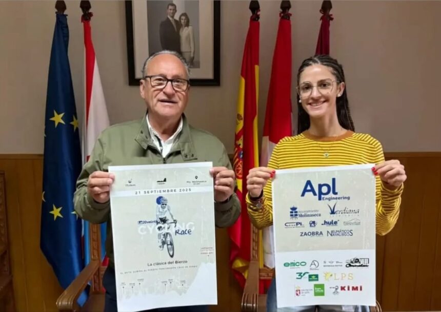 El Pelotón Presentada La20Veinte Cycling Race de Molinaseca del próximo 21 de septiembre con cronoescalada a Foncebadón Presentación oficial de La20Veinte Cycling Race 2025