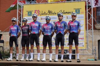 Combatividad y determinación del Bicho - Plataforma Central Iberum en la última vuelta por etapas de la temporada, la Vuelta a Salamanca