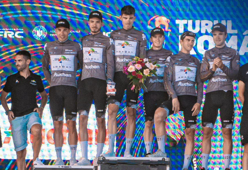 Álvaro Sagrado y el Illes Balears - Arabay suben al podium final del Turul Romaniei