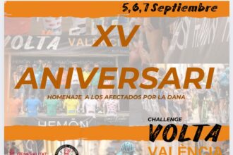 Cartel de la XV Volta a València 2025
